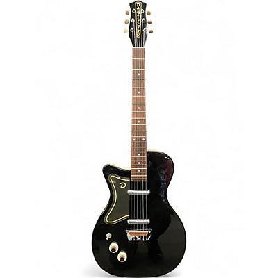 Used Danelectro '59 Reissue LH Black Solid Body Electric Guitar