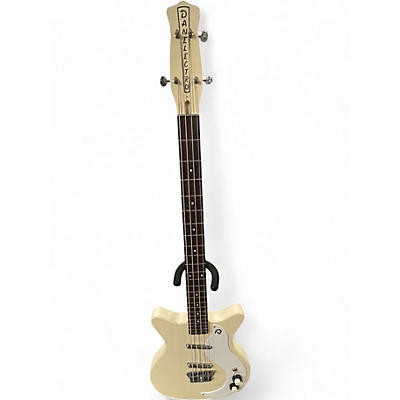 Danelectro Used Danelectro 59 Short Scale Vintage Cream Electric Bass Guitar