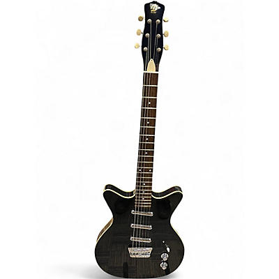 Used Danelectro 59 divine black sparkle Hollow Body Electric Guitar