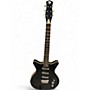 Used Danelectro 59 divine black sparkle Hollow Body Electric Guitar black sparkle