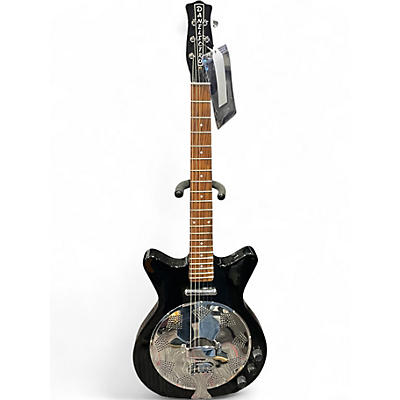 Used Danelectro 59 resonator Black Hollow Body Electric Guitar