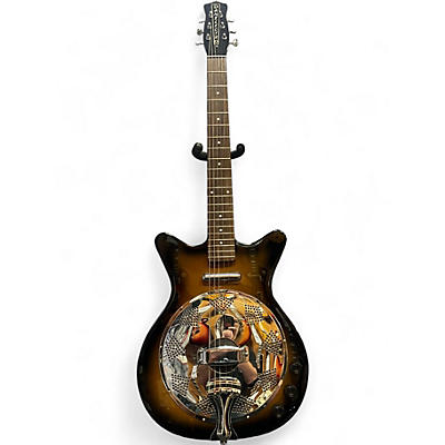 Used Danelectro '59 resonator Tobacco Sunburst Acoustic Electric Guitar