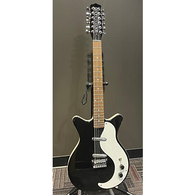 Danelectro Used Danelectro 59DC 12 String Black Solid Body Electric Guitar