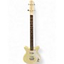 Used Danelectro 59DC Antique White Electric Bass Guitar Antique White