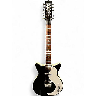 Used Danelectro 59M 12 String Black Solid Body Electric Guitar
