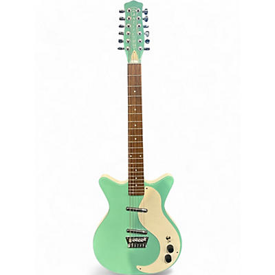 Used Danelectro 59M 12 String Blue Solid Body Electric Guitar