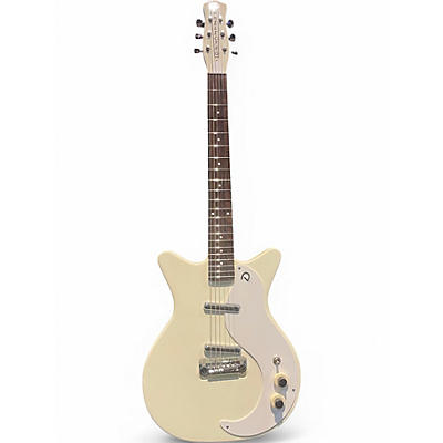 Used Danelectro 59M NOS+ Aged White Solid Body Electric Guitar