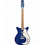 Used Danelectro '59M NOS+ Blue Sparkle Solid Body Electric Guitar Blue Sparkle