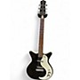 Used Danelectro 59M NOS+ Double Cutaway Black Solid Body Electric Guitar Black