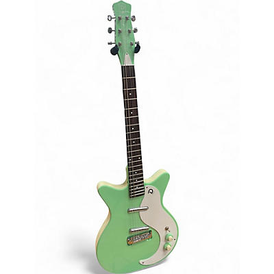 Used Danelectro 59M NOS+ Seafoam Green Solid Body Electric Guitar