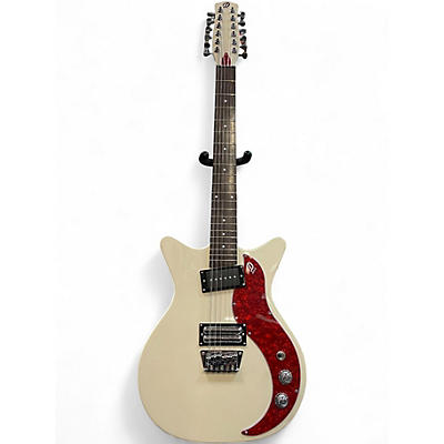 Used Danelectro 59X12 12 String Guitar Cream Solid Body Electric Guitar