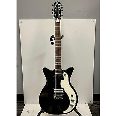 Danelectro Used Danelectro 59x12 Black Solid Body Electric Guitar