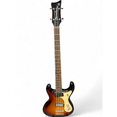 Danelectro Used Danelectro '64 Bass 3 Color Sunburst Electric Bass Guitar 3 Color Sunburst