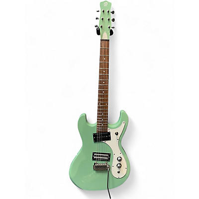 Used Danelectro 64XT DARK AQUA Solid Body Electric Guitar