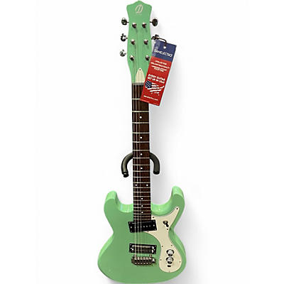 Used Danelectro 64XT Seafoam Green Solid Body Electric Guitar