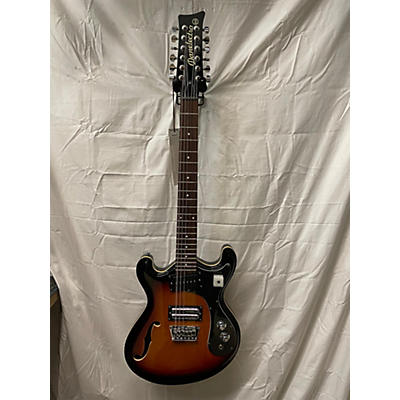 Danelectro Used Danelectro 66-12 12 STRING Sunburst Hollow Body Electric Guitar