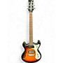 Used Danelectro 66 2 Tone Sunburst Hollow Body Electric Guitar 2 Tone Sunburst