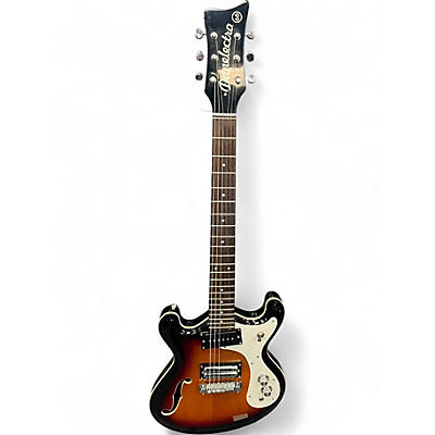 Used Danelectro 66 SUNBURST Hollow Body Electric Guitar