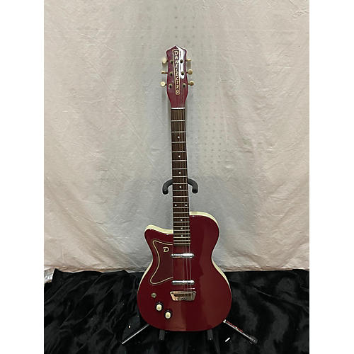 Danelectro Used Danelectro 66U2 Wine Red Solid Body Electric Guitar Wine Red