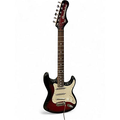 Used Danelectro 84 dano 2 Tone Sunburst Solid Body Electric Guitar