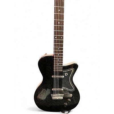 Used Danelectro BARITONE LIMO BLACK Solid Body Electric Guitar
