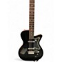 Used Danelectro BARITONE LIMO BLACK Solid Body Electric Guitar LIMO BLACK