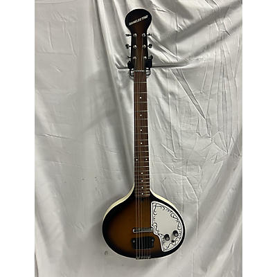 Danelectro Used Danelectro Baby Sitar Black Solid Body Electric Guitar