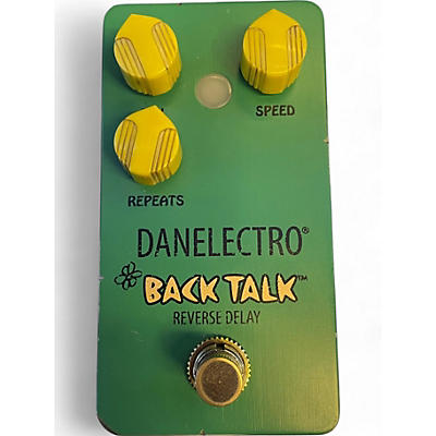 Danelectro Used Danelectro Back Talk Reverse Delay Effect Pedal