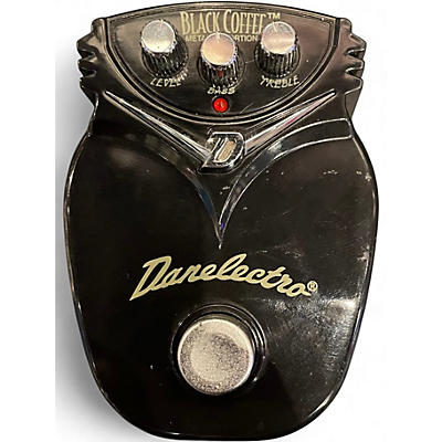 Used Danelectro Black Coffee Metal Distortion Effect Pedal