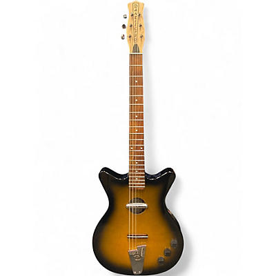 Used Danelectro Convertible TOBACCO SUNBURST Acoustic Electric Guitar