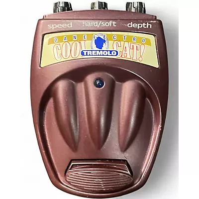 Used Danelectro Cool Cat CT1 Tremolo Effect Pedal