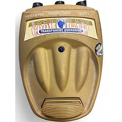 Used Danelectro Cool Cat CTO2 Transparent Overdrive Effect Pedal