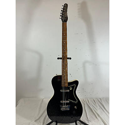 Danelectro Used Danelectro D56 Baritone Sparkling Black Baritone Guitars