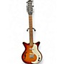 Used Danelectro D59-12-CS Cherry Sunburst Hollow Body Electric Guitar Cherry Sunburst