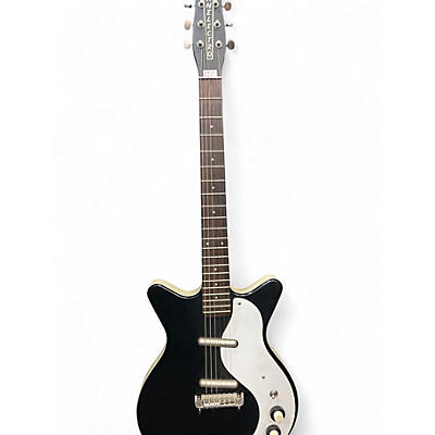 Used Danelectro D59 Black Solid Body Electric Guitar