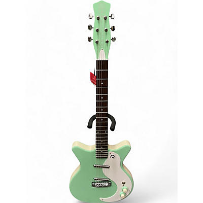 Used Danelectro D59M DNOS+ Seafoam Green Solid Body Electric Guitar