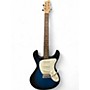 Used Danelectro DANOBLASTER Blue Burst Solid Body Electric Guitar Blue Burst