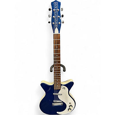 Used Danelectro DC '59 NOS+ BLUE Hollow Body Electric Guitar