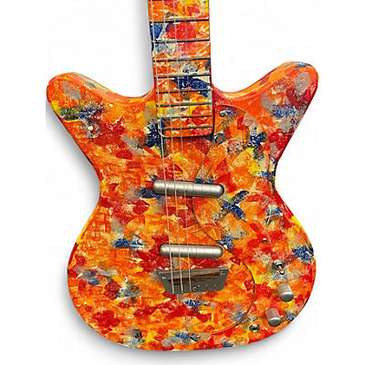 Used Danelectro DC-59 PAINTED Solid Body Electric Guitar