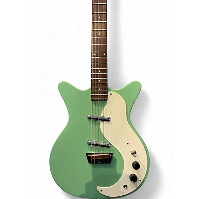 Used Danelectro DC 59 Seafoam Green Solid Body Electric Guitar