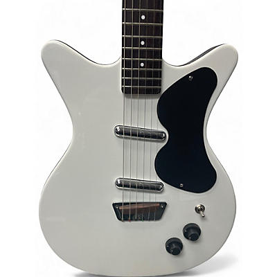 Used Danelectro DC-59 White Solid Body Electric Guitar