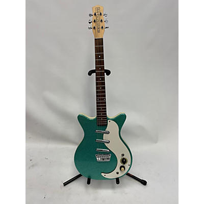 Danelectro Used Danelectro DC3 Emerald Green Solid Body Electric Guitar