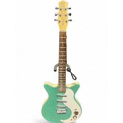 Danelectro Used Danelectro DC3 Emerald Green Solid Body Electric Guitar