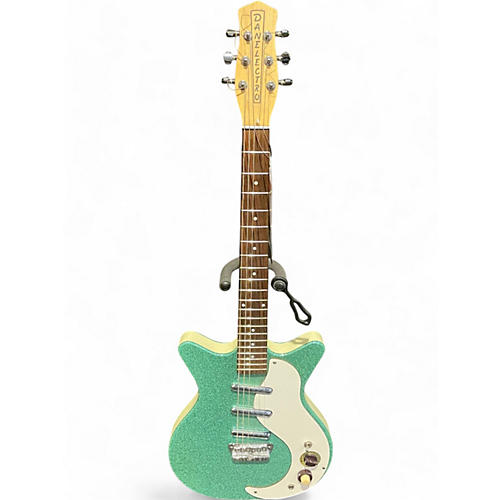 Danelectro Used Danelectro DC3 Emerald Green Solid Body Electric Guitar Emerald Green