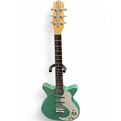 Used Danelectro DC3 Mint Green Solid Body Electric Guitar