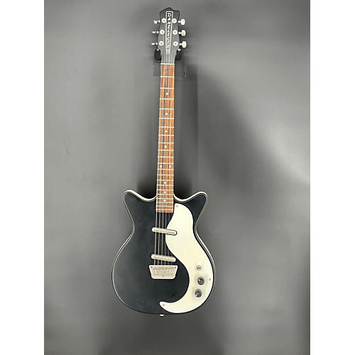 Danelectro Used Danelectro DC59 Black And White Solid Body Electric Guitar Black and White