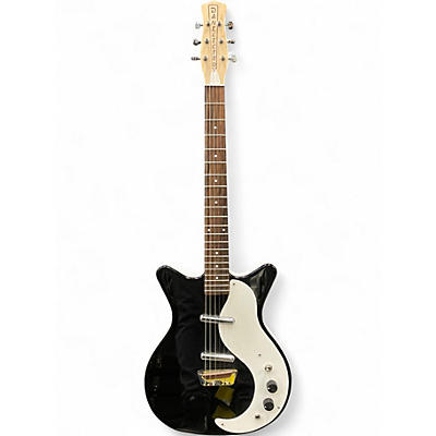 Used Danelectro DC59 Black Solid Body Electric Guitar