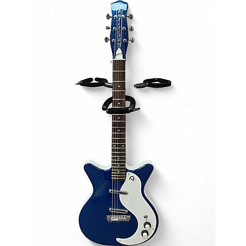 Used Danelectro DC59 Blue Solid Body Electric Guitar Blue