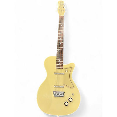 Used Danelectro DEAD-ON 56 Antique White Solid Body Electric Guitar