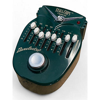 Used Danelectro DJ-14C Fish & Chips 7 Band EQ Pedal